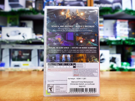 Metroid Prime Remastered (Nintendo Switch, английская версия) - интернет-магазин GameShock г. Челябинск