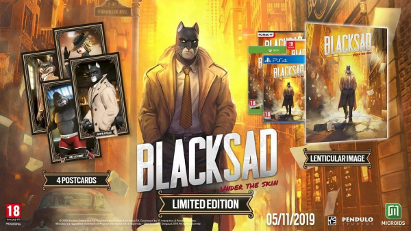 Blacksad: Under the Skin - Limited Edition [Xbox One, русская версия] - интернет-магазин GameShock г. Челябинск