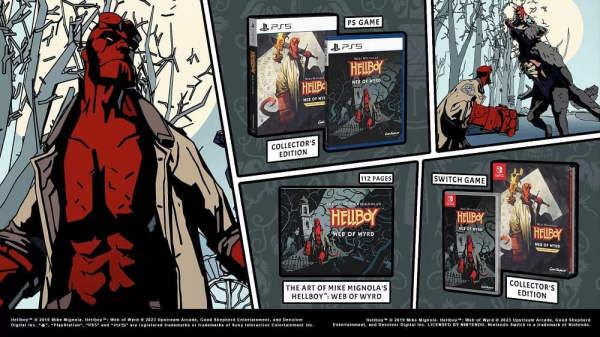 Hellboy: Web of Wyrd - Collector's Edition (PS5, русские субтитры) - интернет-магазин GameShock г. Челябинск Hellboy: Web of Wyrd - Collector's Edition (PS5, русские субтитры) - интернет-магазин GameShock г. Челябинск
