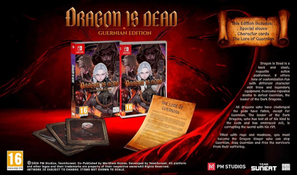 Dragon Is Dead - Guernian Edition [Nintendo Switch, английская версия] - интернет-магазин GameShock г. Челябинск