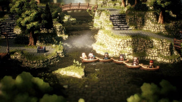Octopath Traveler II (2) (PS4, английская версия) - интернет-магазин GameShock г. Челябинск