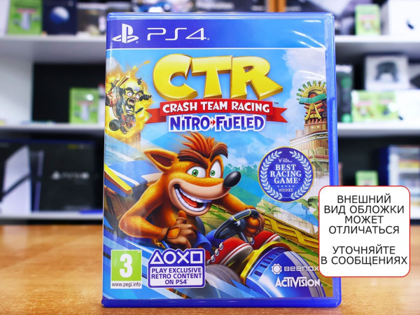 Crash Team Racing: Nitro Fueled (PS4, АНГЛ, БУ) - интернет-магазин GameShock г. Челябинск