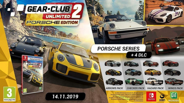 Gear Club Unlimited 2 - Porsche Edition [Nintendo Switch, русские субтитры] - интернет-магазин GameShock г. Челябинск
