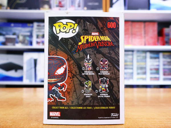 Фигурка Funko POP! Marvel: Venomized Miles Morles 600 - интернет-магазин GameShock г. Челябинск Фигурка Funko POP! Marvel: Venomized Miles Morles 600 - интернет-магазин GameShock г. Челябинск