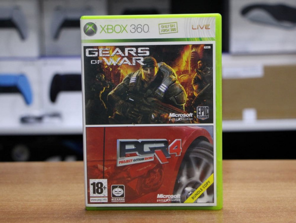 Gears of War / Project Gotham Racing 4 (Xbox 360, АНГЛ, БУ) - интернет-магазин GameShock г. Челябинск