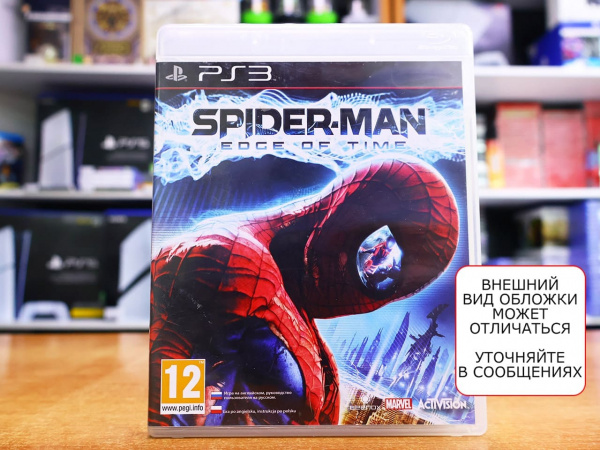 Spider Man: Edge of Time (PS3, АНГЛ, БУ) - интернет-магазин GameShock г. Челябинск