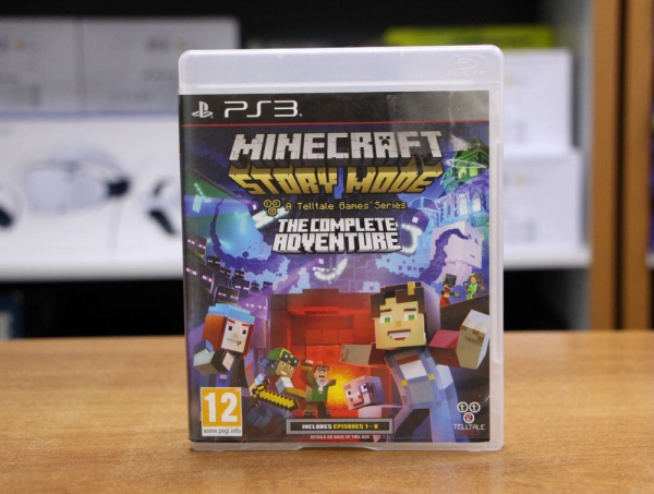 Minecraft: Story Mode - The Complete Adventure (PS3, РУС, БУ) - интернет-магазин GameShock г. Челябинск