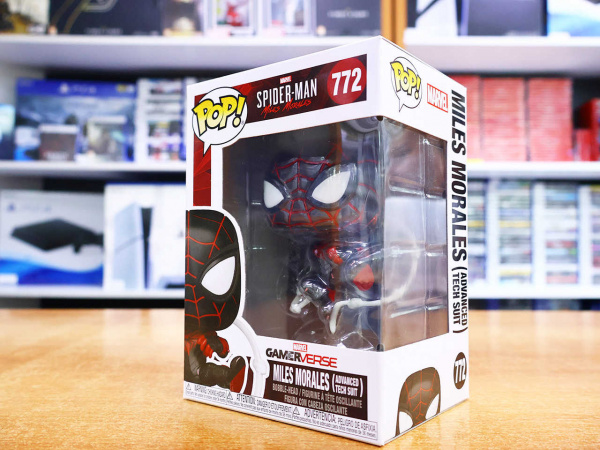 Фигурка Funko POP! Marvel: Miles Morales (Advanced Tech Suit) 772 - интернет-магазин GameShock г. Челябинск Фигурка Funko POP! Marvel: Miles Morales (Advanced Tech Suit) 772 - интернет-магазин GameShock г. Челябинск