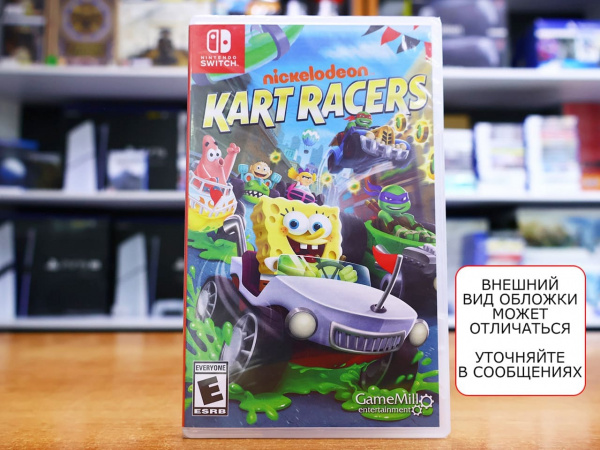 Nickelodeon Kart Racers [Nintendo Switch, английская версия] - интернет-магазин GameShock г. Челябинск