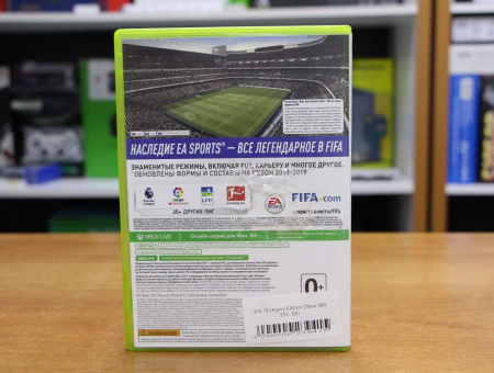 FIFA 19 Legacy Edition (Xbox 360, РУС, БУ) - интернет-магазин GameShock г. Челябинск