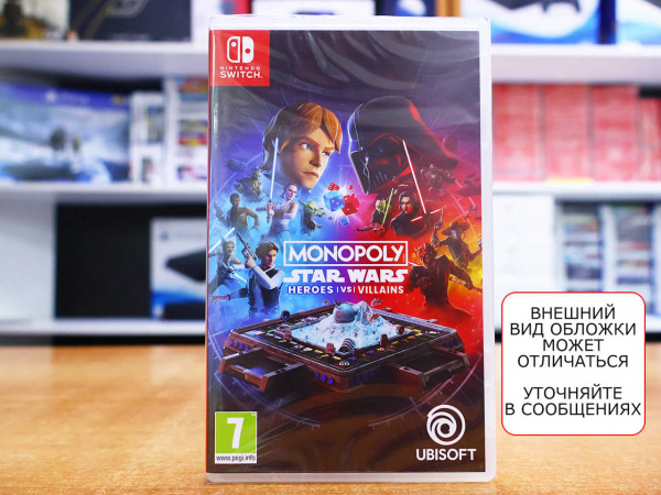 Monopoly: Star Wars Heroes vs. Villains (Nintendo Switch, русские субтитры) - интернет-магазин GameShock г. Челябинск