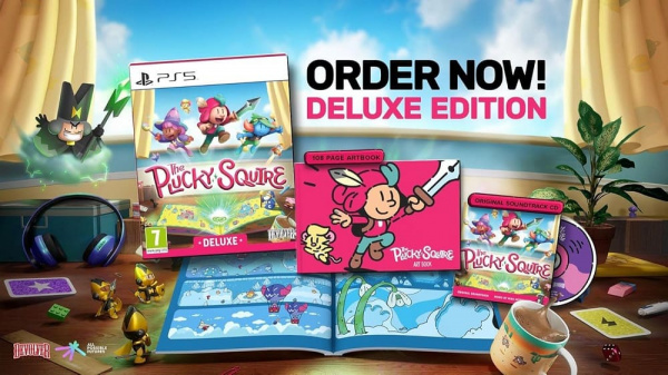 The Plucky Squire (Отважный Паж) - Devolver Deluxe (PS5, русская версия) - интернет-магазин GameShock г. Челябинск