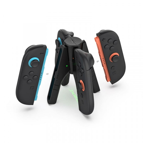 Зарядная станция Dobe Charging Grip для Joy-Con 2 Nintendo Switch 2 (TNS-3156) - интернет-магазин GameShock г. Челябинск