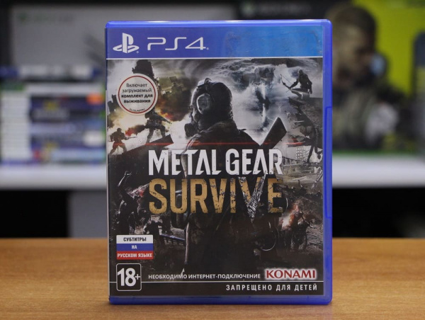 Metal Gear Survive (PS4, РУС, БУ) - интернет-магазин GameShock г. Челябинск
