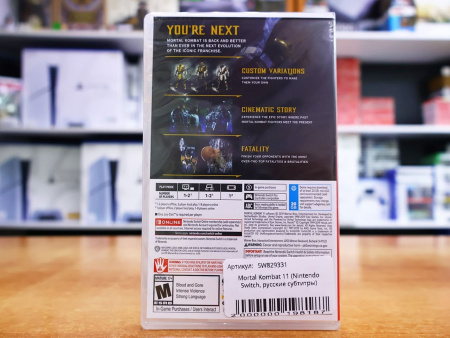 Mortal Kombat 11 (Nintendo Switch, русские субтитры) - интернет-магазин GameShock г. Челябинск Mortal Kombat 11 (Nintendo Switch, русские субтитры) - интернет-магазин GameShock г. Челябинск