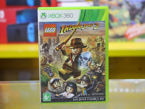 Lego Indiana Jones 2 (Xbox 360, АНГЛ, БУ) - интернет-магазин GameShock г. Челябинск Lego Indiana Jones 2 (Xbox 360, АНГЛ, БУ) - интернет-магазин GameShock г. Челябинск