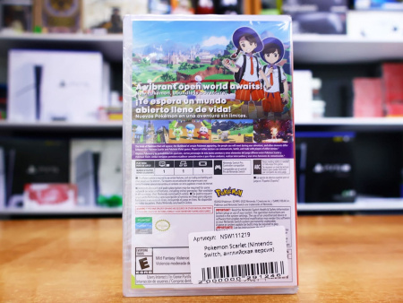 Pokemon Scarlet (Nintendo Switch, английская версия) - интернет-магазин GameShock г. Челябинск