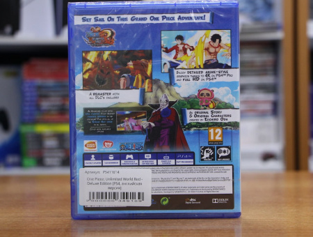 One Piece: Unlimited World Red - Deluxe Edition [PS4, английская версия] - интернет-магазин GameShock г. Челябинск