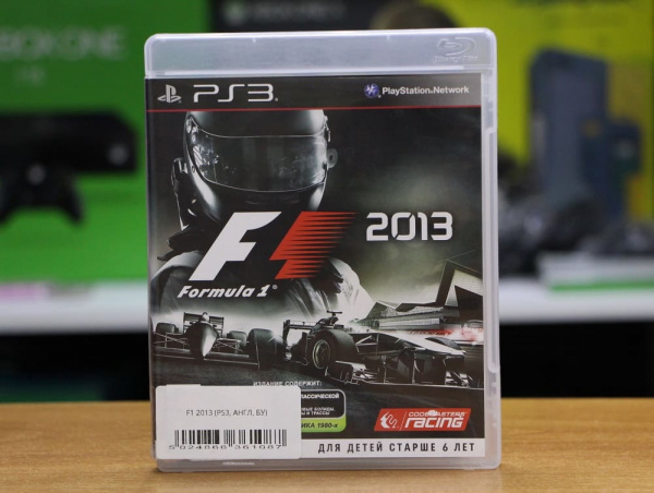 F1 2013 (PS3, АНГЛ, БУ) - интернет-магазин GameShock г. Челябинск