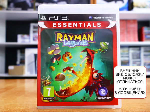 Rayman Legends (PS3, РУС, БУ) - интернет-магазин GameShock г. Челябинск