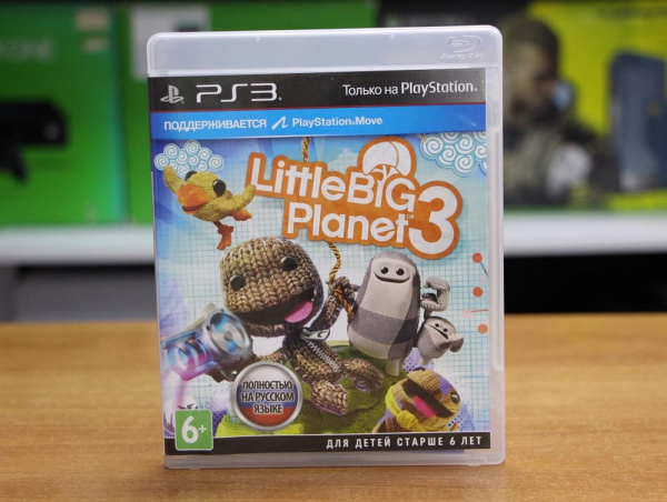 LittleBigPlanet 3 (PS3, РУС, БУ) - интернет-магазин GameShock г. Челябинск