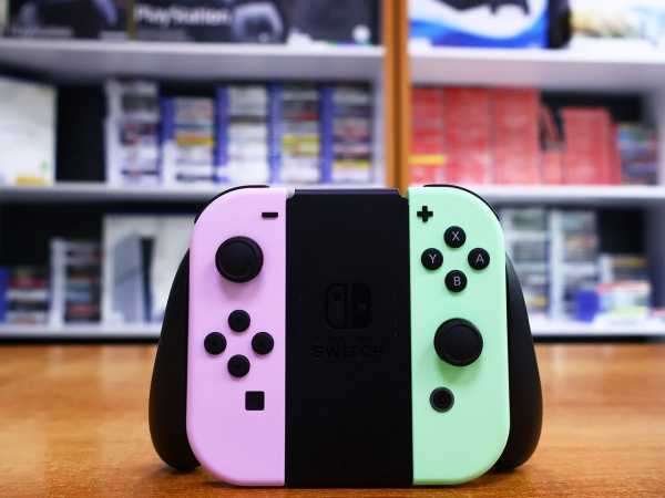 Набор контроллеров Joy-Con для Nintendo Switch (Пастельный Фиолетовый/Пастельный Зеленый, БУ) - интернет-магазин GameShock г. Челябинск Набор контроллеров Joy-Con для Nintendo Switch (Пастельный Фиолетовый/Пастельный Зеленый, БУ) - интернет-магазин GameShock г. Челябинск