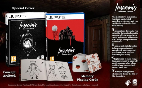 Insomnis - Enhanced Edition (PS5, русские субтитры) - интернет-магазин GameShock г. Челябинск