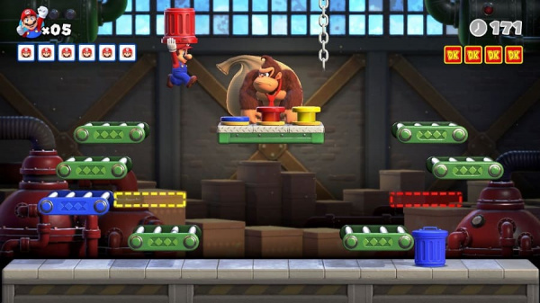 Mario vs. Donkey Kong (Nintendo Switch, английская версия, БУ) - интернет-магазин GameShock г. Челябинск