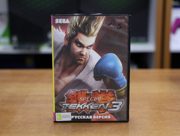 Картридж (16 бит) Tekken 3 Special для Сеги - интернет-магазин GameShock г. Челябинск