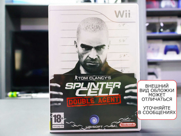 Tom Clancy's Splinter Cell: Double Agent (Wii, АНГЛ, БУ) - интернет-магазин GameShock г. Челябинск