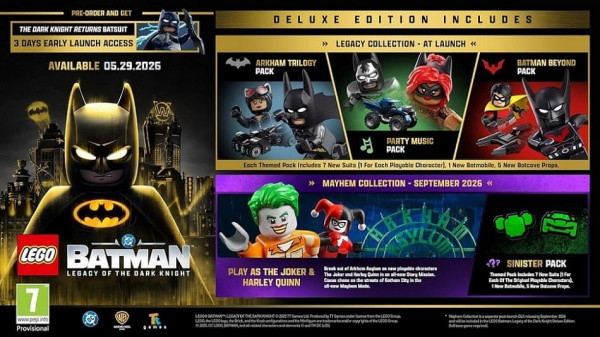 LEGO Batman: Legacy of the Dark Knight - Deluxe Edition (Xbox Series X, русские субтитры) - интернет-магазин GameShock г. Челябинск