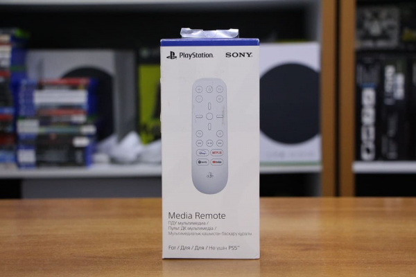 Пульт ДУ Sony PlayStation 5 Media remote (CFI-ZMR1) (PS5) - интернет-магазин GameShock г. Челябинск
