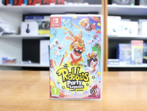 Rabbids: Party of Legend [Nintendo Switch, русская версия, БУ] - интернет-магазин GameShock г. Челябинск