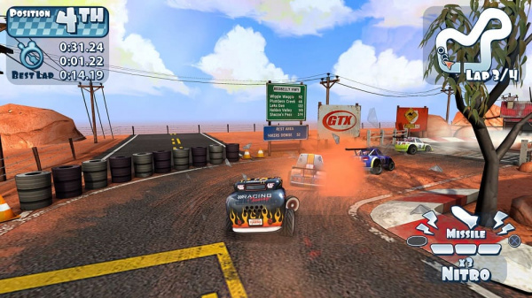 Mini Motor Racing X (с поддержкой PS VR) [PS4, английская версия, БУ] - интернет-магазин GameShock г. Челябинск