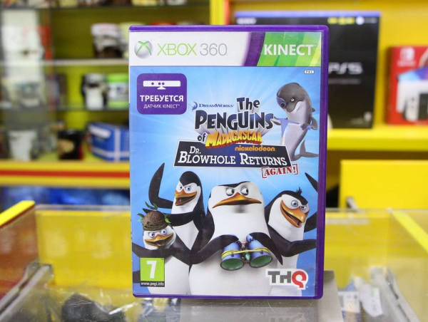 The Penguins: Dr. Blowhole Returns Again (Xbox 360, АНГЛ, БУ) - интернет-магазин GameShock г. Челябинск