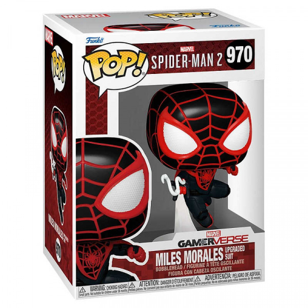 Фигурка Funko POP! Marvel. Spider-Man 2: Miles Morales Upgraded Suit 970 - интернет-магазин GameShock г. Челябинск Фигурка Funko POP! Marvel. Spider-Man 2: Miles Morales Upgraded Suit 970 - интернет-магазин GameShock г. Челябинск