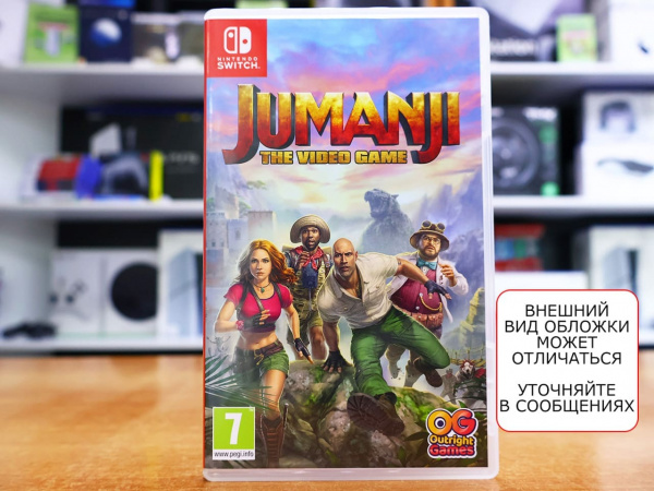 Jumanji: The Video Game (Nintendo Switch, РУС, БУ) - интернет-магазин GameShock г. Челябинск
