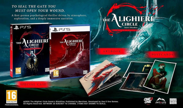 The Alighieri Circle: Dante’s Bloodline - Limited Edition [PS5, русские субтитры] - интернет-магазин GameShock г. Челябинск