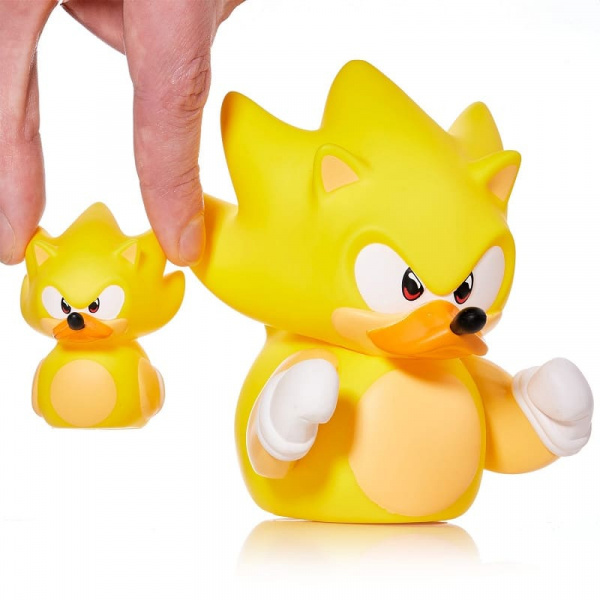Фигурка-утка Tubbz Sonic the Hedgehog Super Sonic (Mini) - интернет-магазин GameShock г. Челябинск