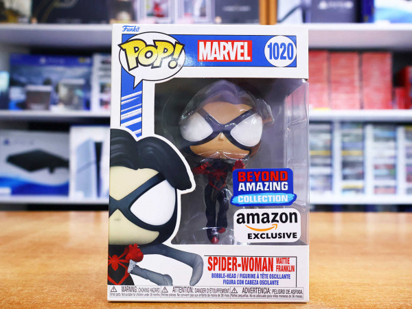 Фигурка Funko POP! Marvel: Spider-Woman Mattie Franklin 1020 - интернет-магазин GameShock г. Челябинск Фигурка Funko POP! Marvel: Spider-Woman Mattie Franklin 1020 - интернет-магазин GameShock г. Челябинск