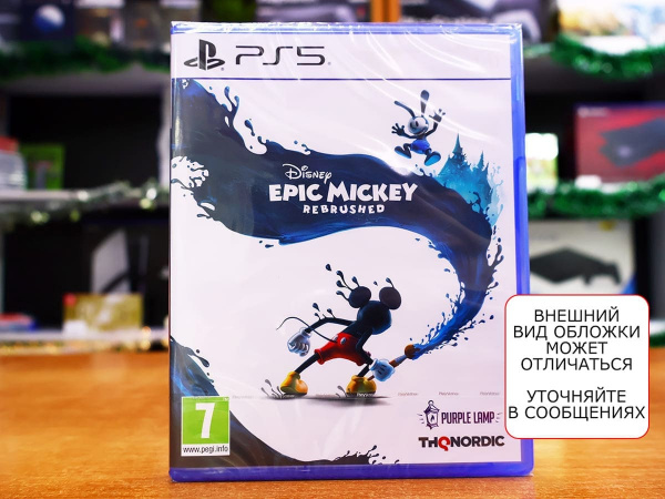 Disney Epic Mickey: Rebrushed (PS5, английская версия) - интернет-магазин GameShock г. Челябинск