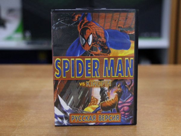 Картридж (16 бит) Spider Man vs Kingpin для Сеги - интернет-магазин GameShock г. Челябинск