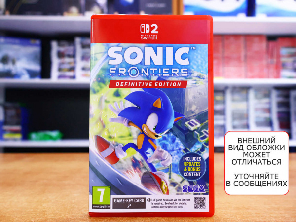 Sonic Frontiers: Definitive Edition (Nintendo Switch 2, русские субтитры, БУ) - интернет-магазин GameShock г. Челябинск