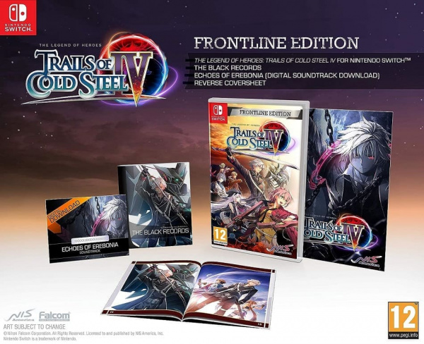 The Legend of Heroes: Trails of Cold Steel IV (4) - Frontline Edition [Nintendo Switch, английская версия] - интернет-магазин GameShock г. Челябинск