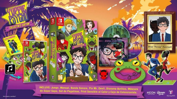 Yuppie Psycho - Collector's Edition [Nintendo Switch, русские субтитры] - интернет-магазин GameShock г. Челябинск