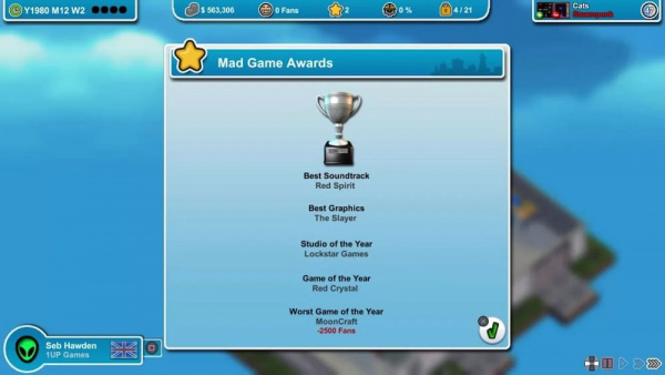 Mad Games Tycoon [PS4, русские субтитры] - интернет-магазин GameShock г. Челябинск