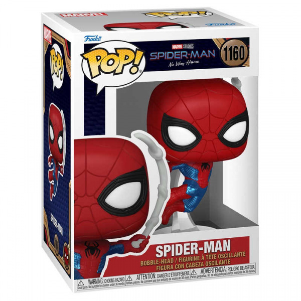 Фигурка Funko POP! Marvel. Spider-Man No Way Home: Spider-Man (Finale Suit) 1160 - интернет-магазин GameShock г. Челябинск Фигурка Funko POP! Marvel. Spider-Man No Way Home: Spider-Man (Finale Suit) 1160 - интернет-магазин GameShock г. Челябинск