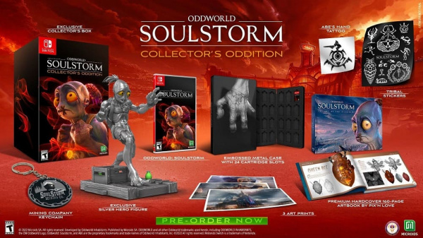 Oddworld: Soulstorm - Collector's Edition [Nintendo Switch, русские субтитры] - интернет-магазин GameShock г. Челябинск