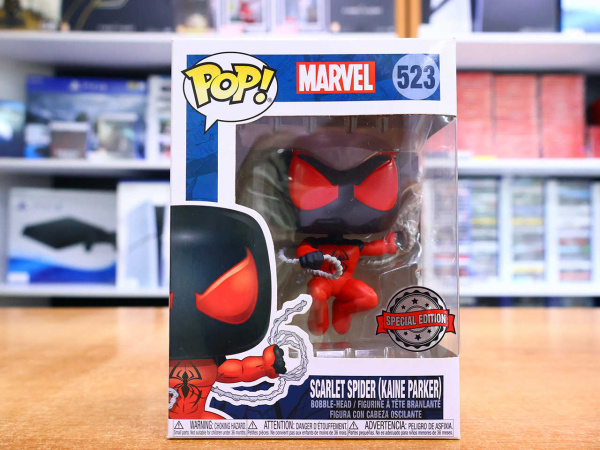 Фигурка Funko POP! Marvel 80th: Scarlet Spider Kaine Parker (Exc) 523 - интернет-магазин GameShock г. Челябинск Фигурка Funko POP! Marvel 80th: Scarlet Spider Kaine Parker (Exc) 523 - интернет-магазин GameShock г. Челябинск