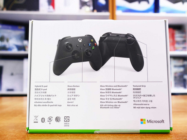 Геймпад Microsoft Xbox Series Carbon Black (model 1914) (черный) - интернет-магазин GameShock г. Челябинск